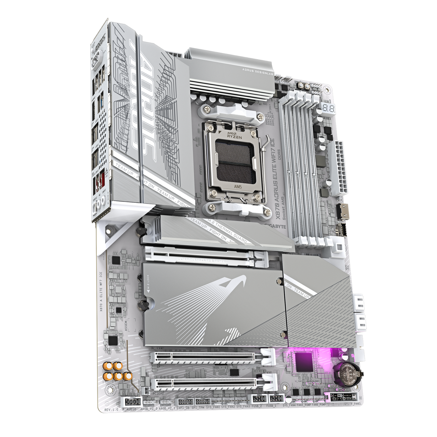 Placa de baza GIGABYTE X870 A ELITE WF7 ICE "X870 A ELITE WF7 ICE"