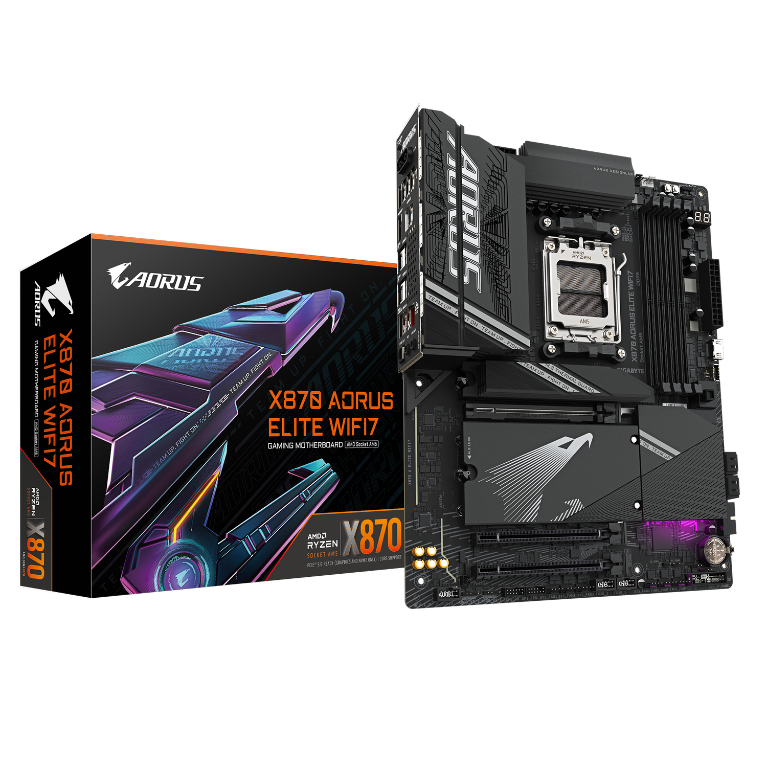 Placa de baza GIGABYTE X870 AORUS ELITE WIFI7 "X870 A ELITE WIFI7"