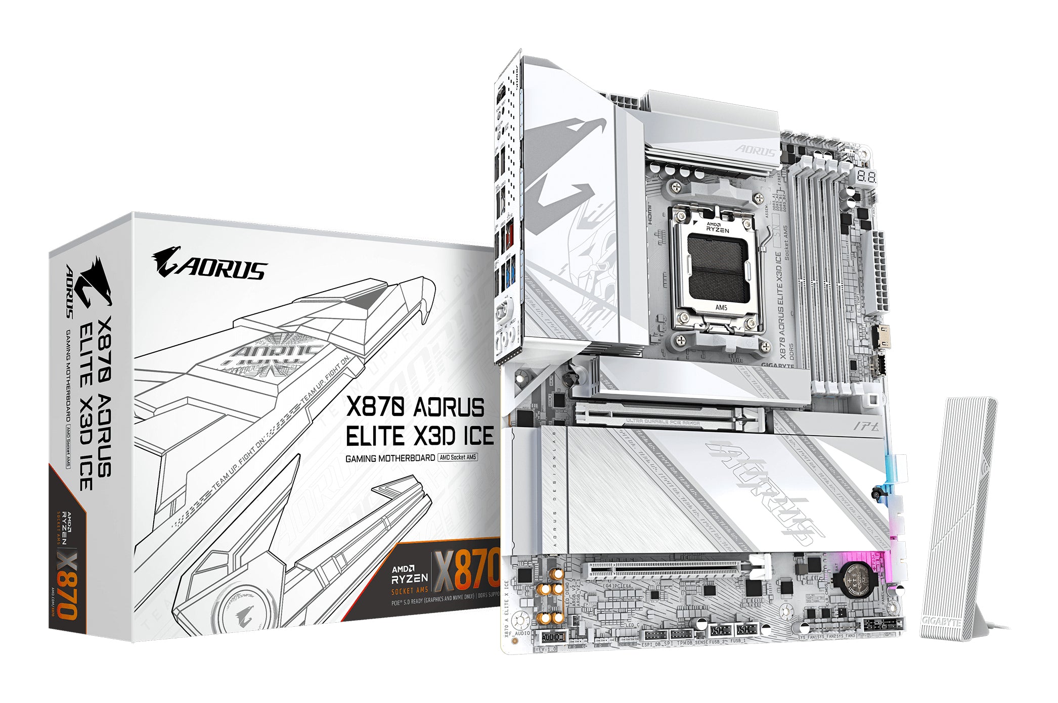 MB GIGABYTE X870 AORUS ELITE X ICE "X870 A ELITE X ICE"
