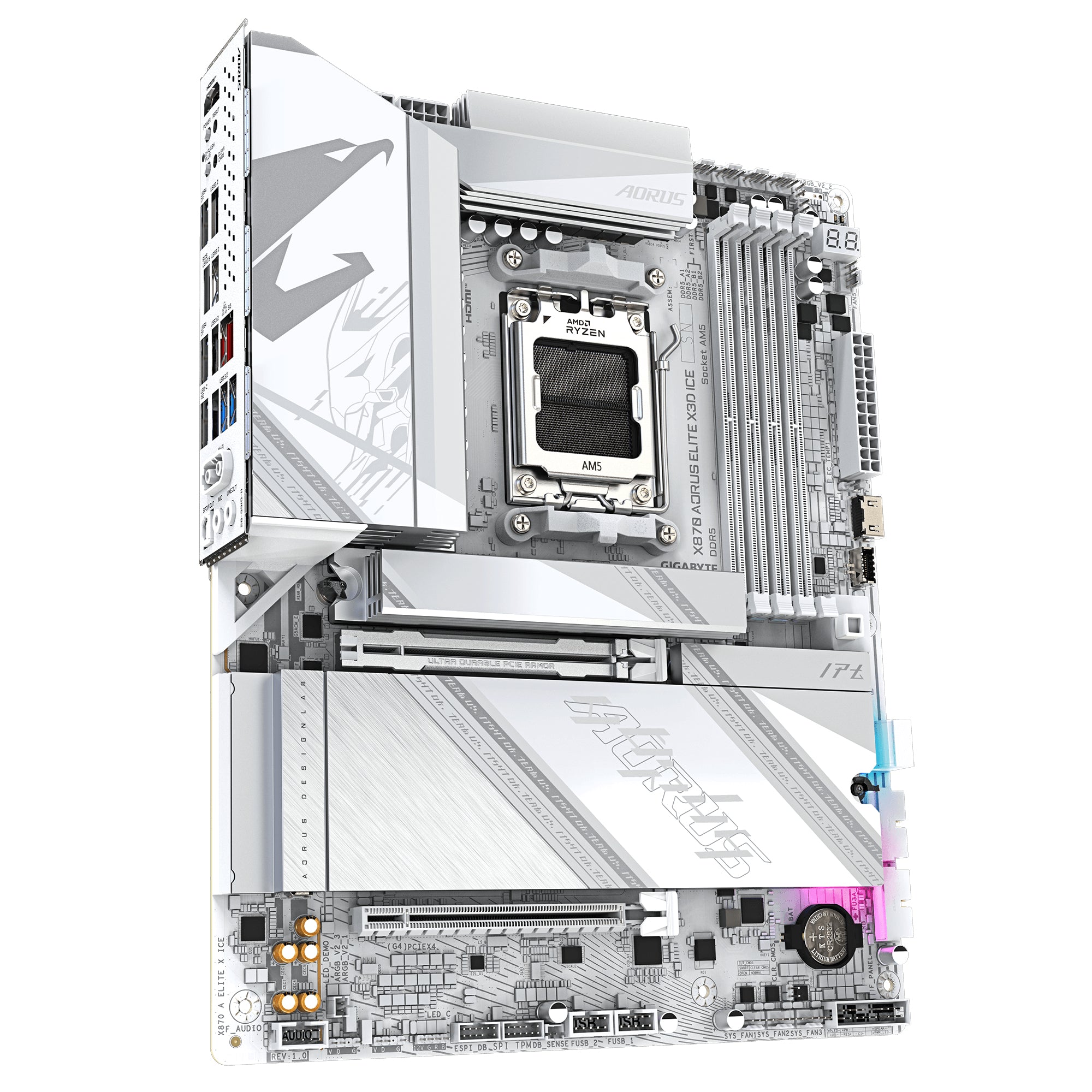 MB GIGABYTE X870 AORUS ELITE X ICE "X870 A ELITE X ICE"