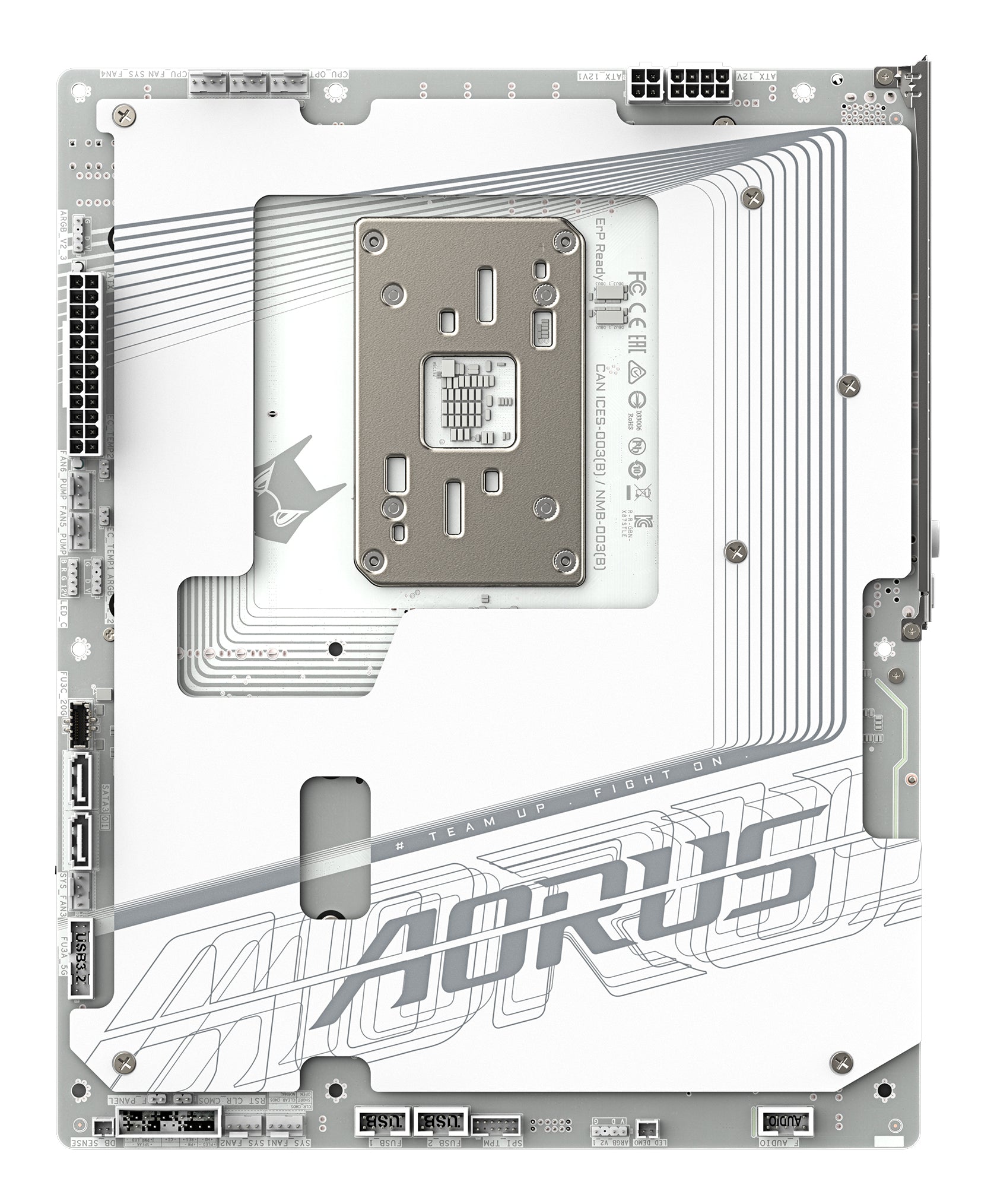 Placa de baza GIGABYTE X870 AORUS STEALTH ICE, AM5, DDR5, BT, Wi-Fi, ATX, Alb "X870 A STEALTH ICE"