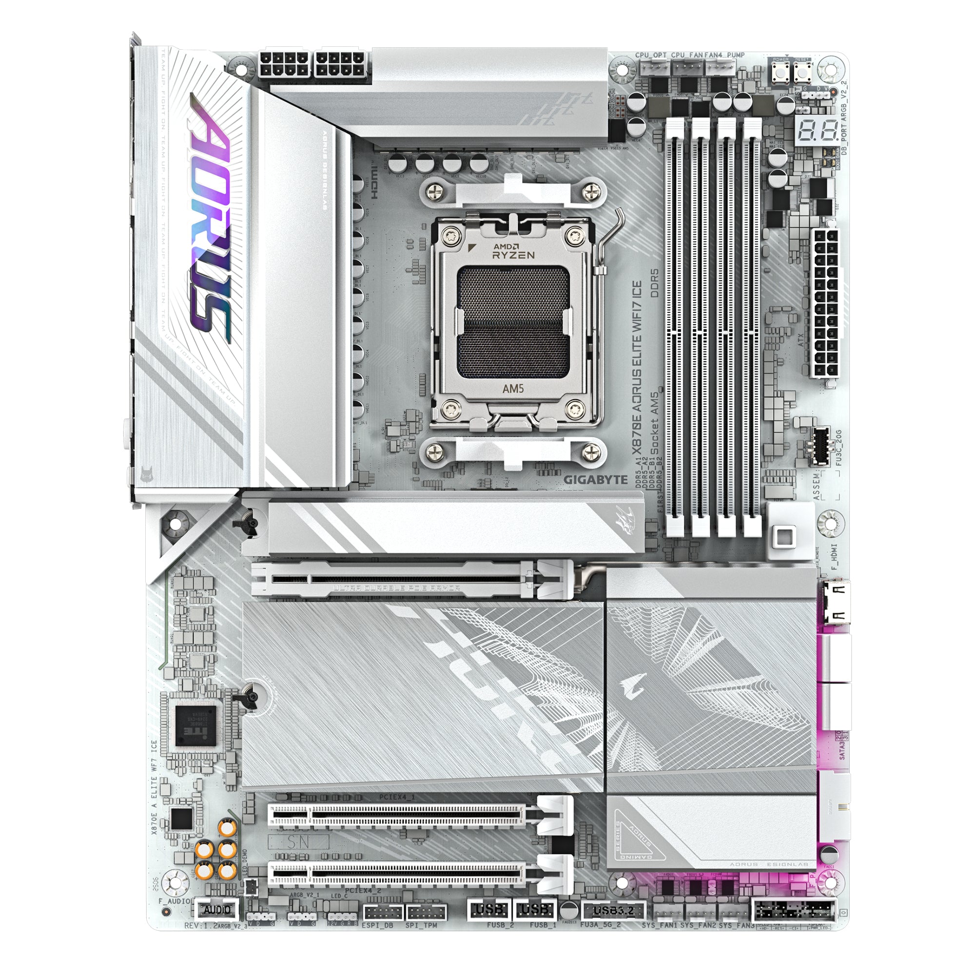 MB GIGABYTE X870E AORUS ELITE WIFI7 ICE "X870E A ELITE WF7 ICE"