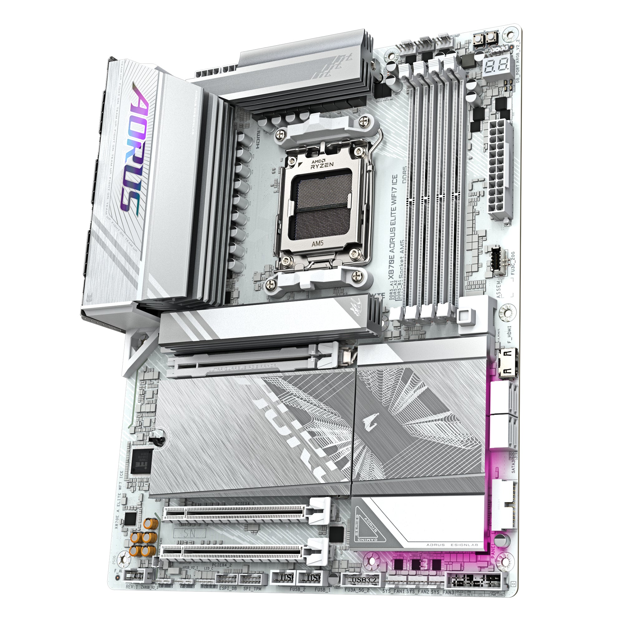 MB GIGABYTE X870E AORUS ELITE WIFI7 ICE "X870E A ELITE WF7 ICE"