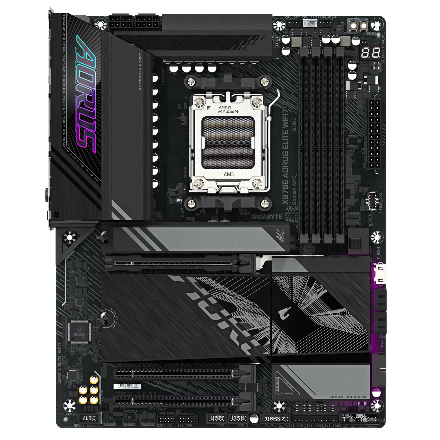 Placa de baza GIGABYTE X870E A ELITE WIFI7 "X870E A ELITE WIFI7"