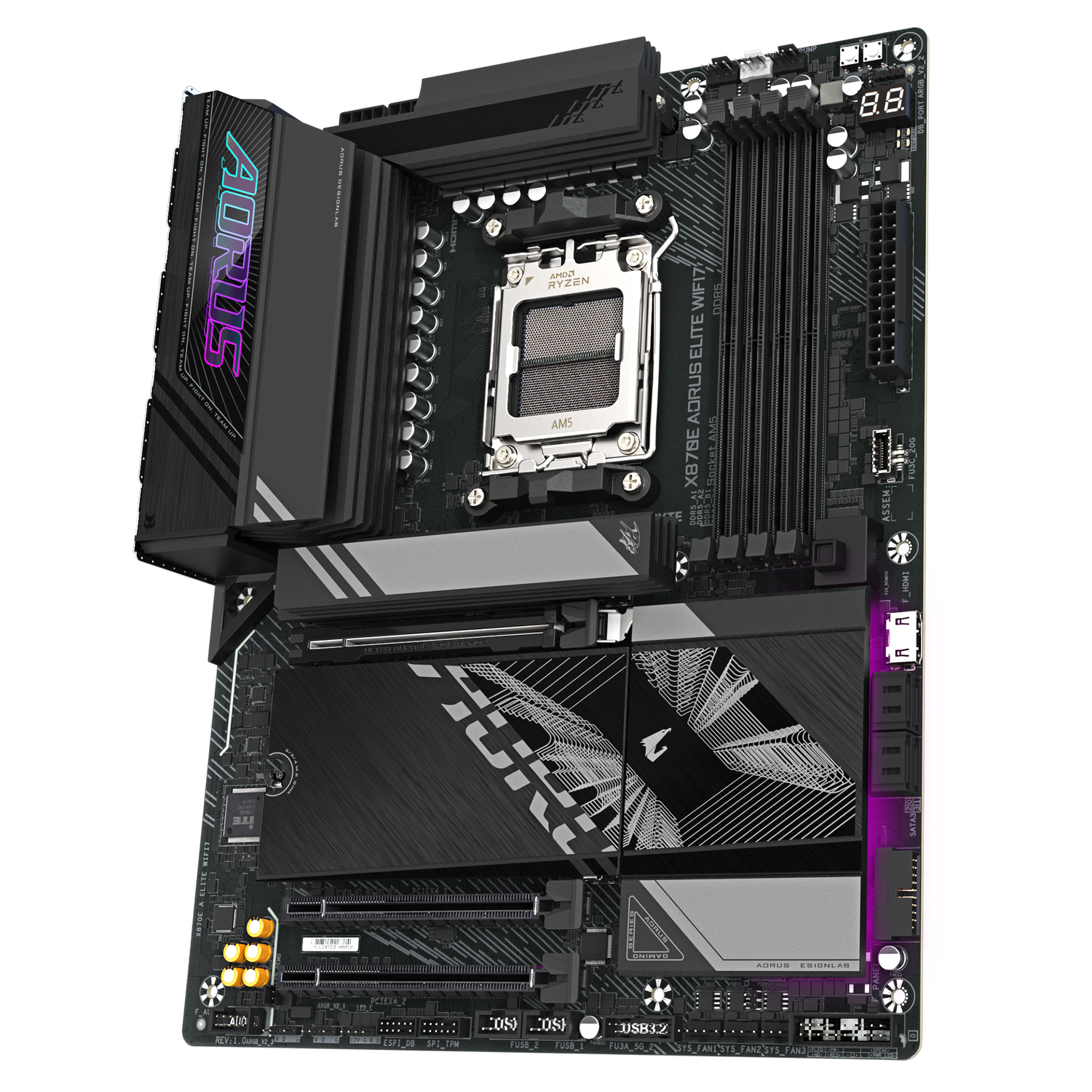 Placa de baza GIGABYTE X870E A ELITE WIFI7 "X870E A ELITE WIFI7"