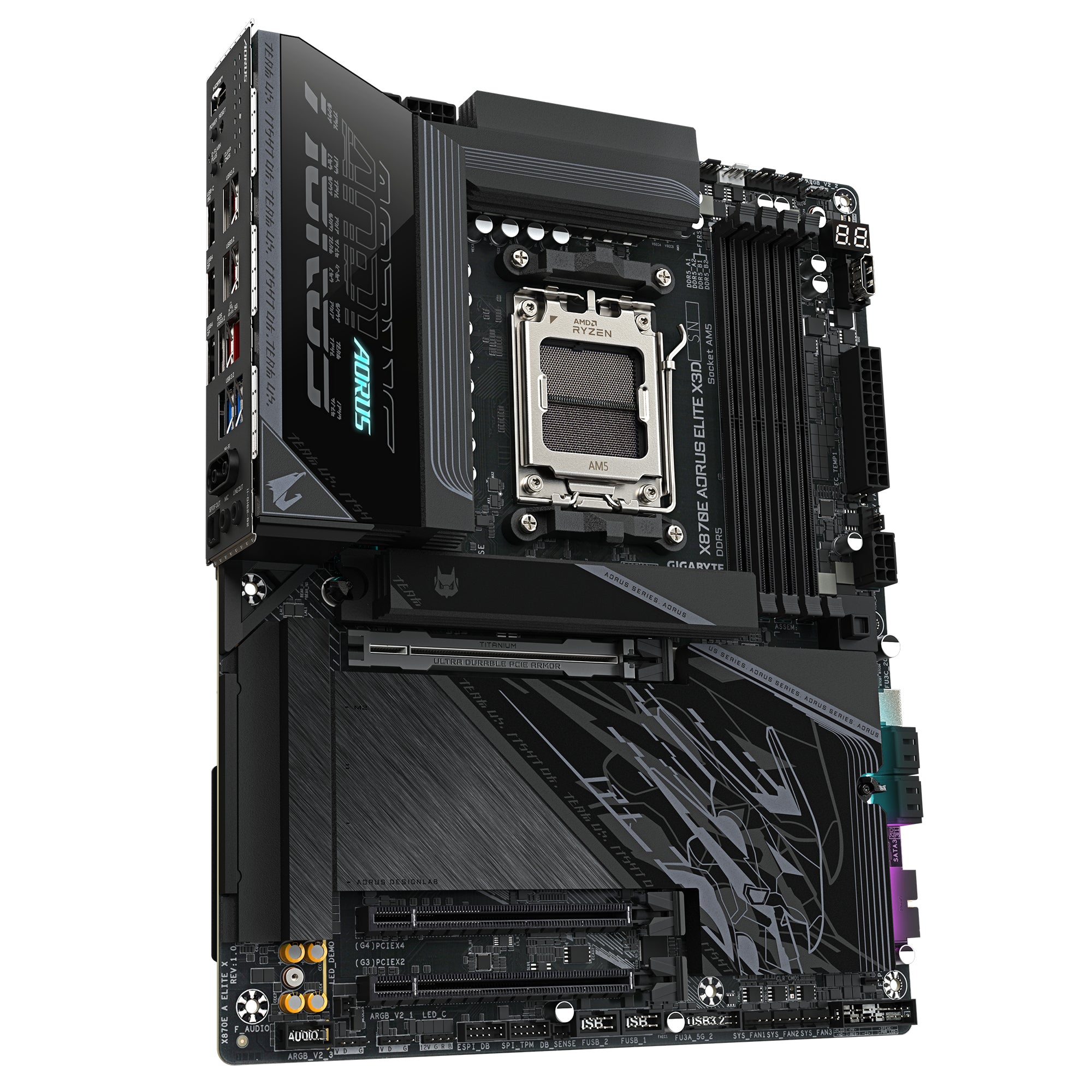 PLACA DE BAZA GIGABYTE X870E AORUS ELITE X3D "X870E A ELITE X"
