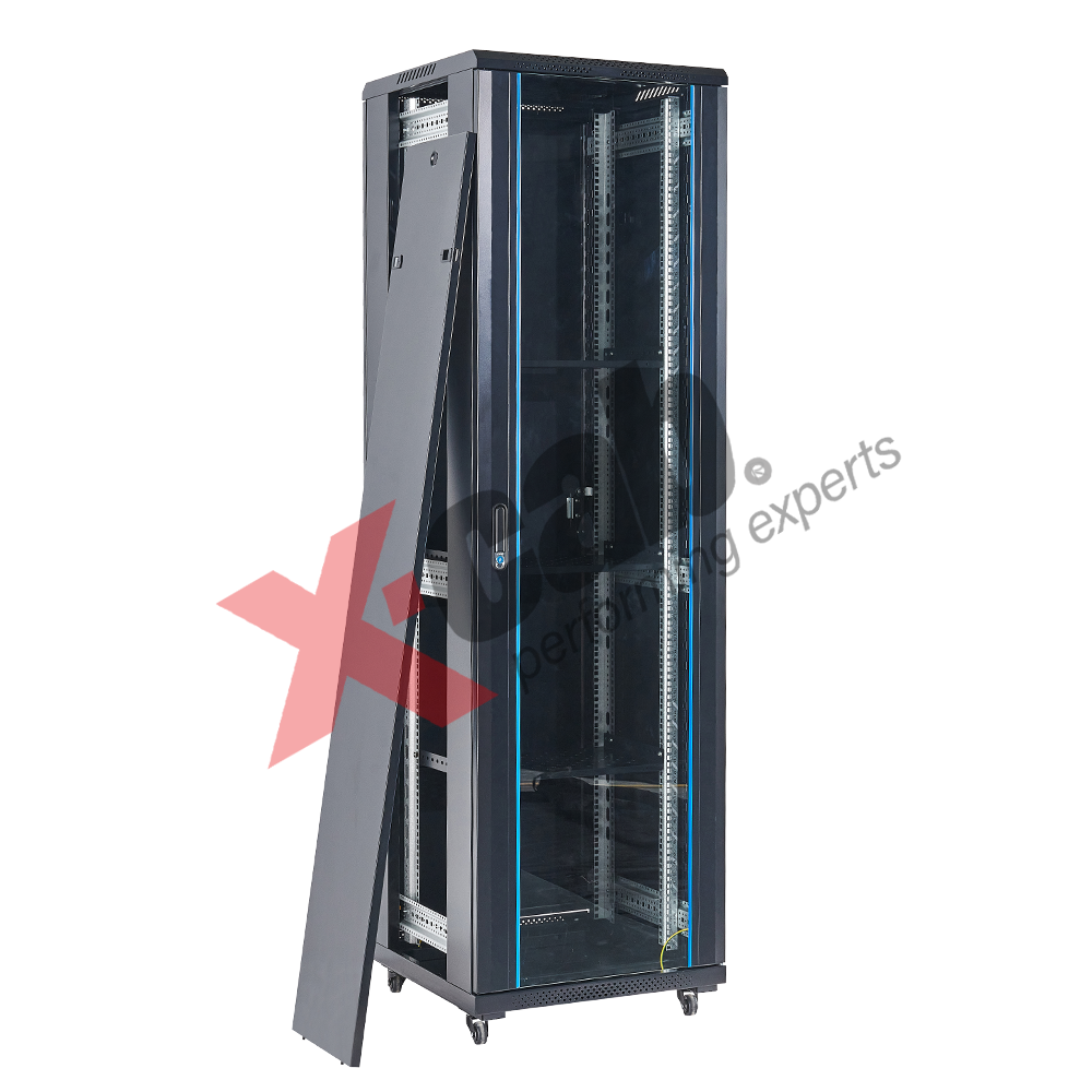 CABINETE Xcab metalic de podea 19", tip rack stand alone, 32U 600x600 mm, Xcab S "Xcab-32U6060S"
