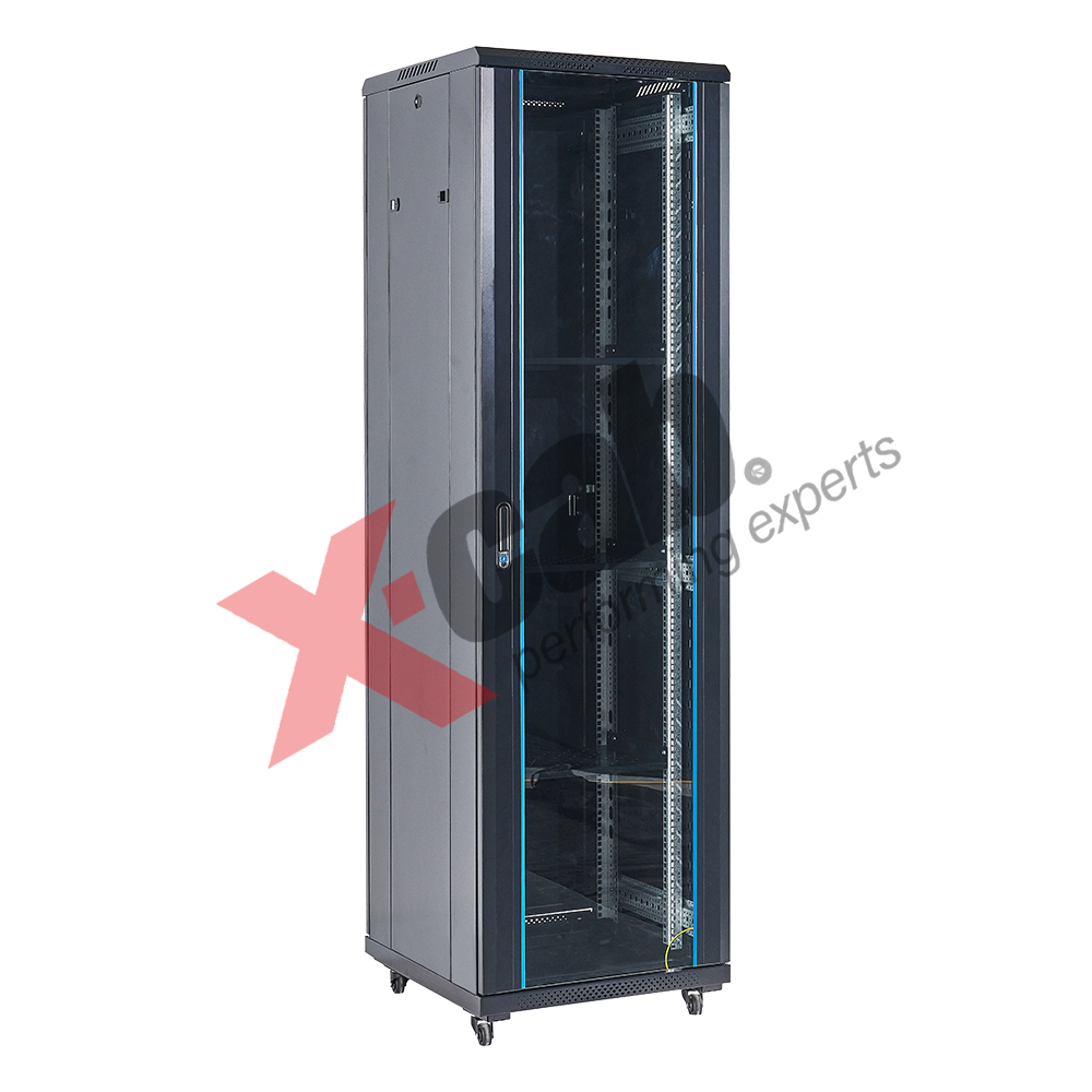 Cabinet metalic de podea 19", tip rack stand alone, 32U 600x800 mm, Xcab S "Xcab-32U6080S"