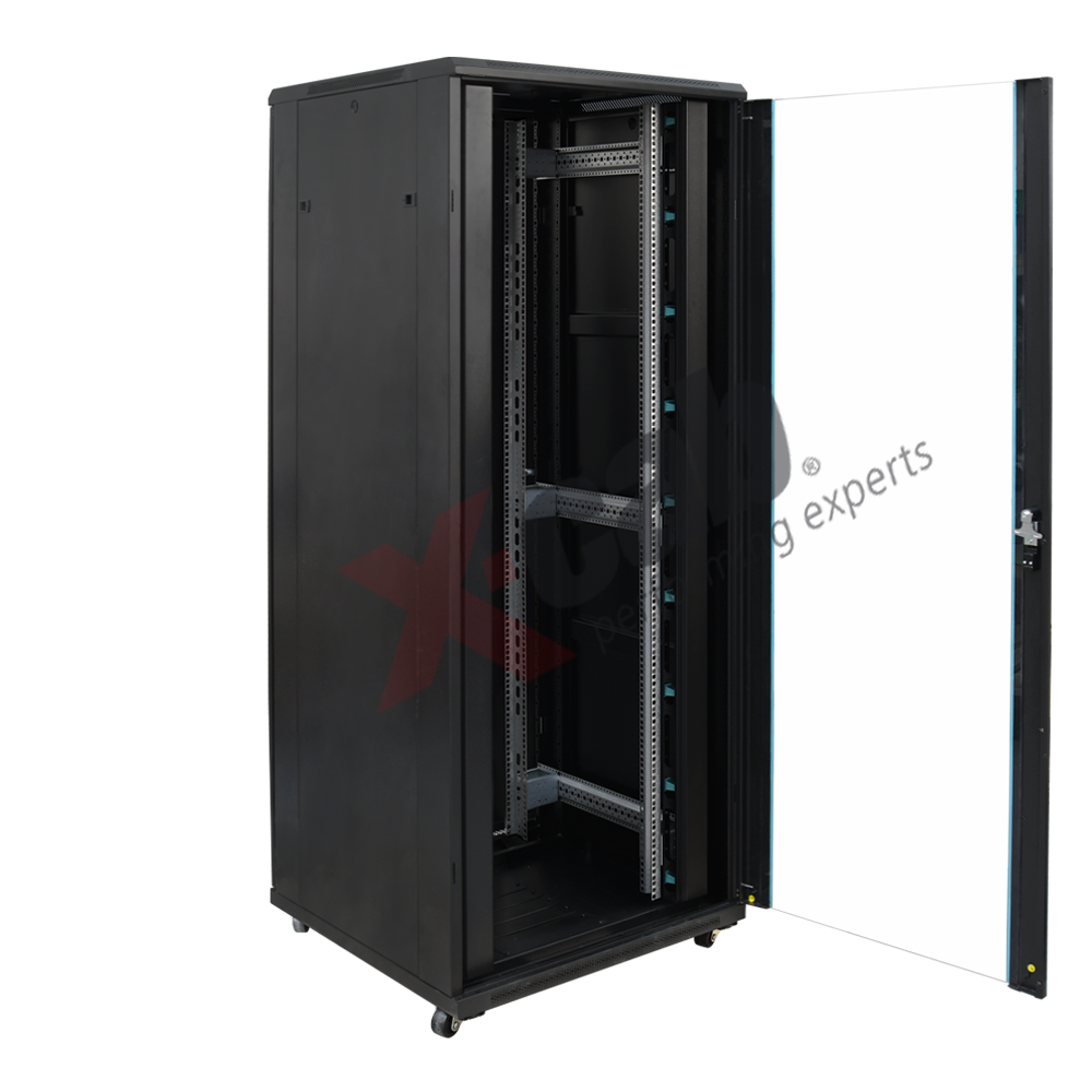 Cabinet metalic de podea 19", tip rack stand alone, 32U 800x800 mm, Xcab S "Xcab-32U8080S"