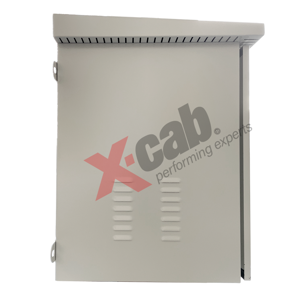 Cabinet metalic de exterior 19", rack de perete, 12U 600x600 mm, IP-55, Xcab "Xcab-OC6612"
