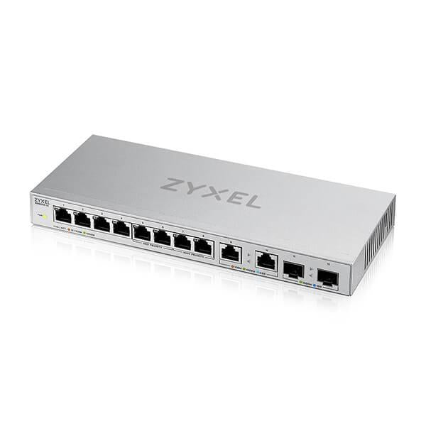 ZYXEL XGS1010-12 RJ45PORT SWITCH 2SFP+ "XGS1010-12-ZZ0102F"