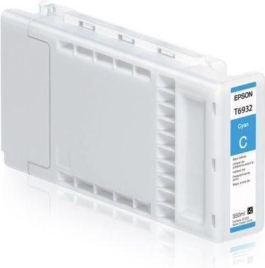 Cartuș Cerneala Original Epson Cyan, T6932, 350ml, pentru SureColor T3000|T5000|T7000|T3200|T5200|T7200, 