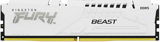 FURY Beast White 16GB DDR5 6000MHz CL30 "KF560C30BWE-16"