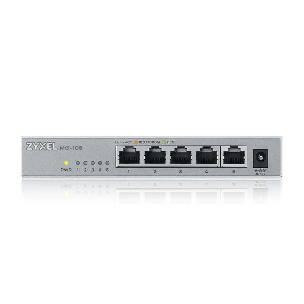 SWITCH ZYXEL XMG105 5 PORT 2.5G 1 SPF+ "XMG-105-ZZ0101F"