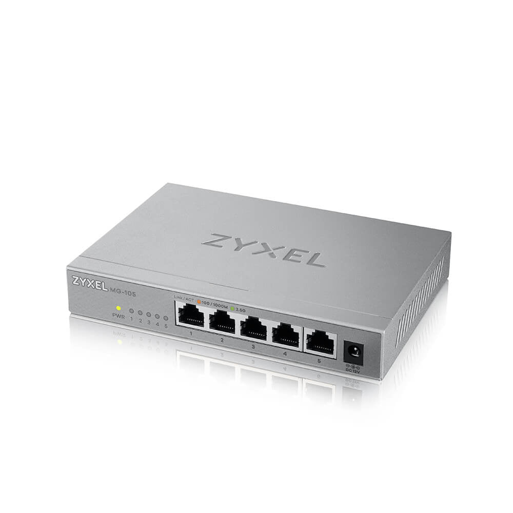 SWITCH ZYXEL XMG105 5 PORT 2.5G 1 SPF+ "XMG-105-ZZ0101F"