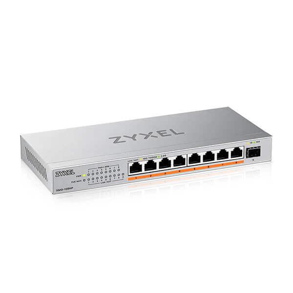 ZyXel | XMG-108HP-ZZ0101F | XMG-108HP | Switch | POE++ | Porturi 8&nbsp; 2.5 Gigabit 1 SFP+ | Carcasa metal | 100W 