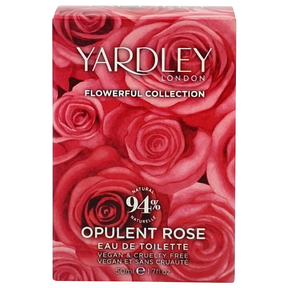 Yardley Apa Toaleta 50 ml Opulent Rose
