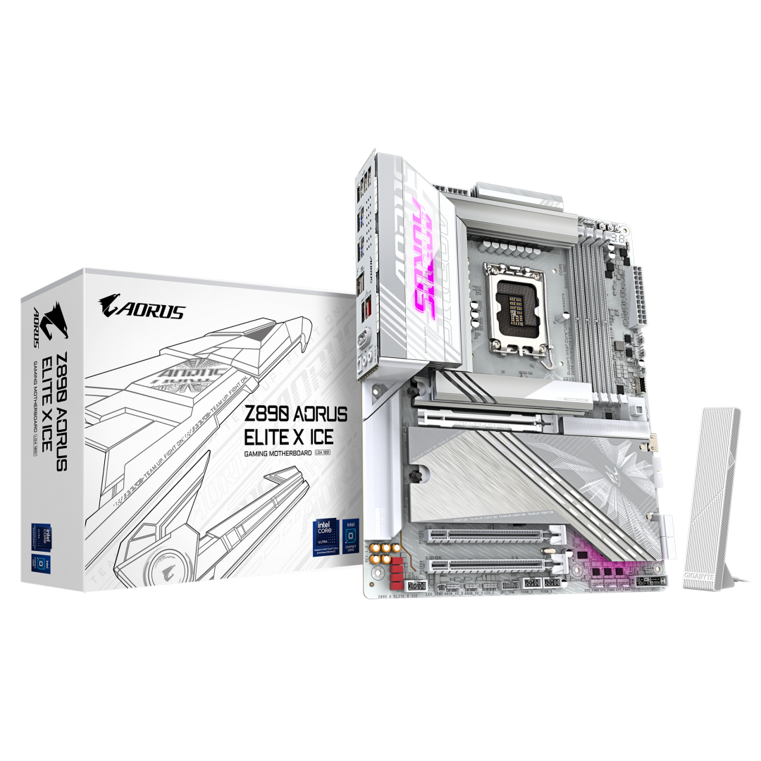 PLACA DE BAZA GIGABYTE Z890 AORUS ELITE X ICE "Z890 A ELITE X ICE"