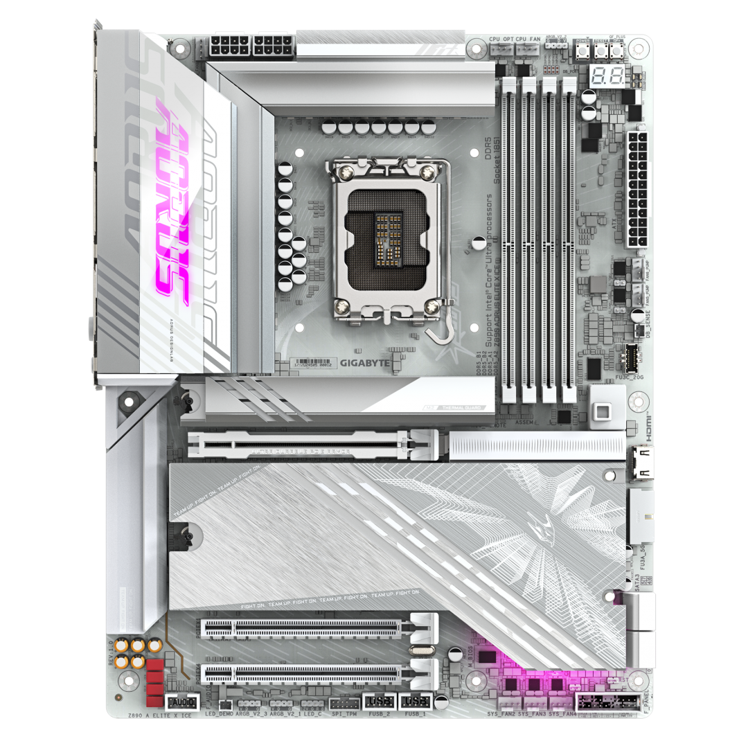 PLACA DE BAZA GIGABYTE Z890 AORUS ELITE X ICE "Z890 A ELITE X ICE"