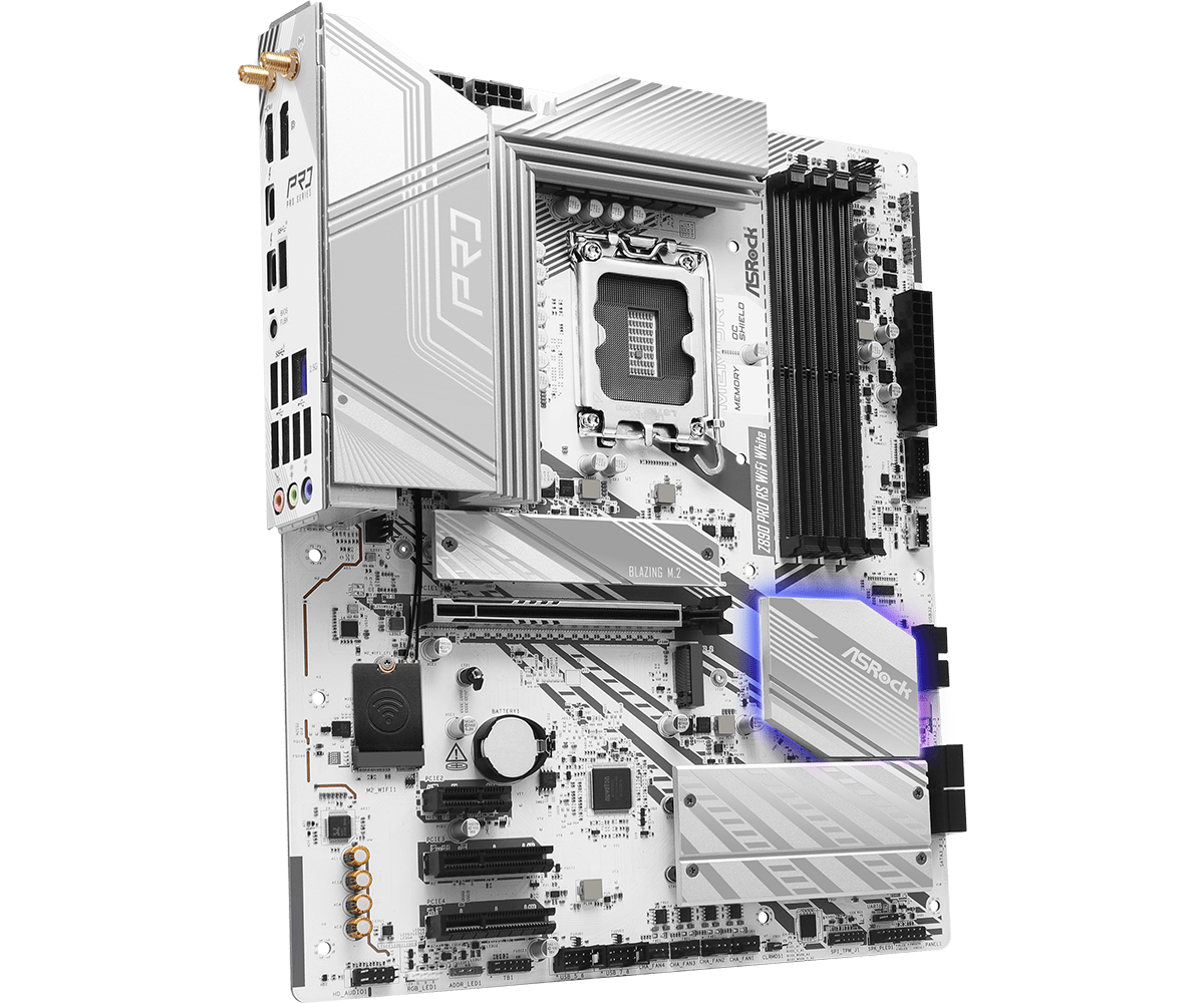 MB Asrock Z890 PRO RS WIFI WHITE LGA1851 