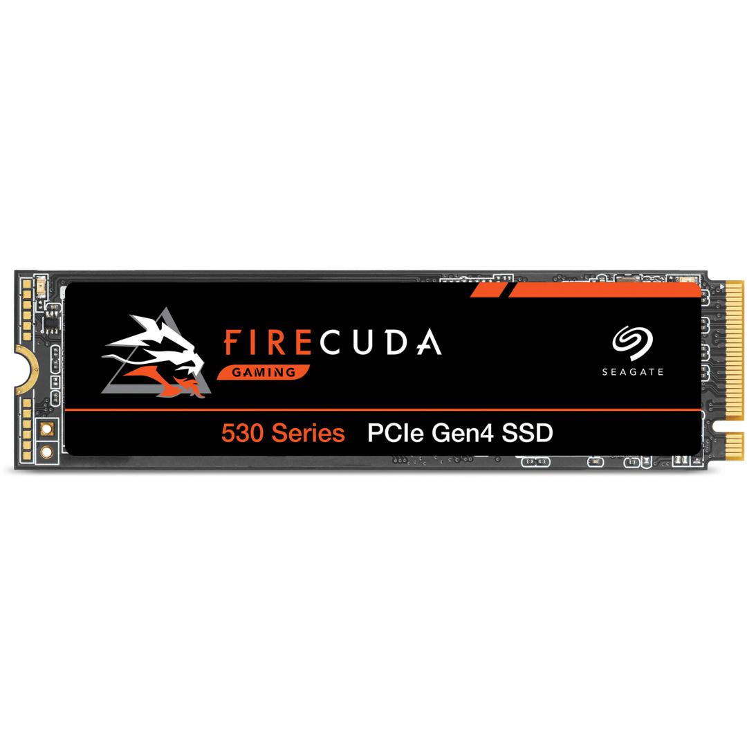 SSD Seagate Firecuda 530, 2TB, M.2, S-ATA 3, 3D TLC Nand, R/W: 7300/6900 MB/s, 